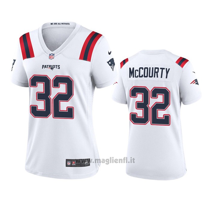 Maglia NFL Game Donna New England Patriots Devin Mccourty 2020 Bianco